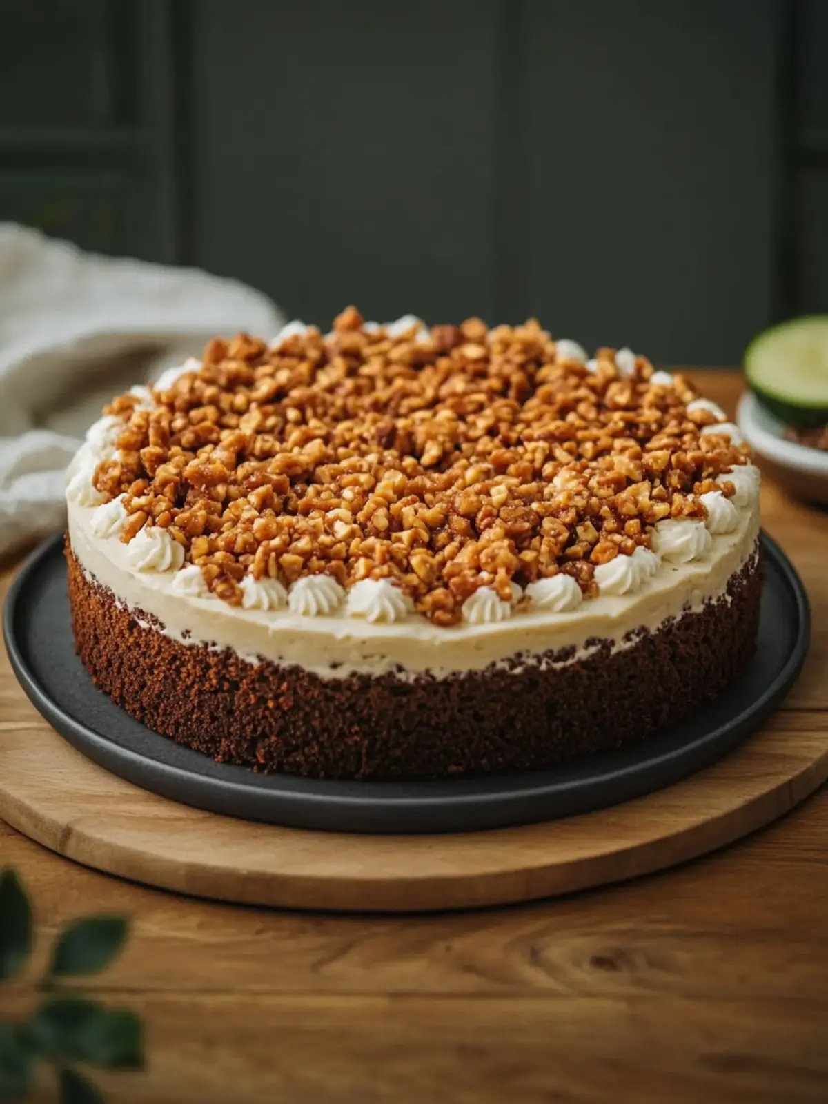 Gebrannte Mandeln Kuchen