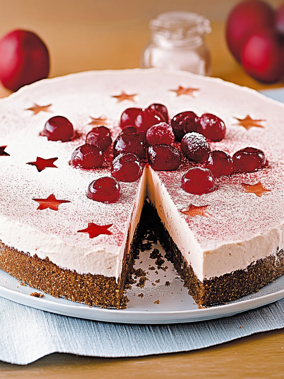 Spekulatius-Kirschtorte