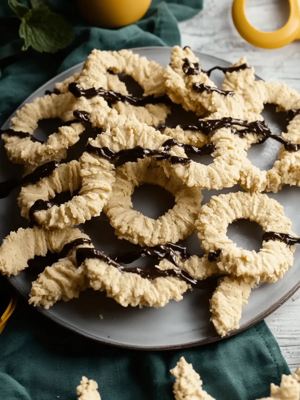 Zartes Spritzgebäck aus dem Fleischwolf