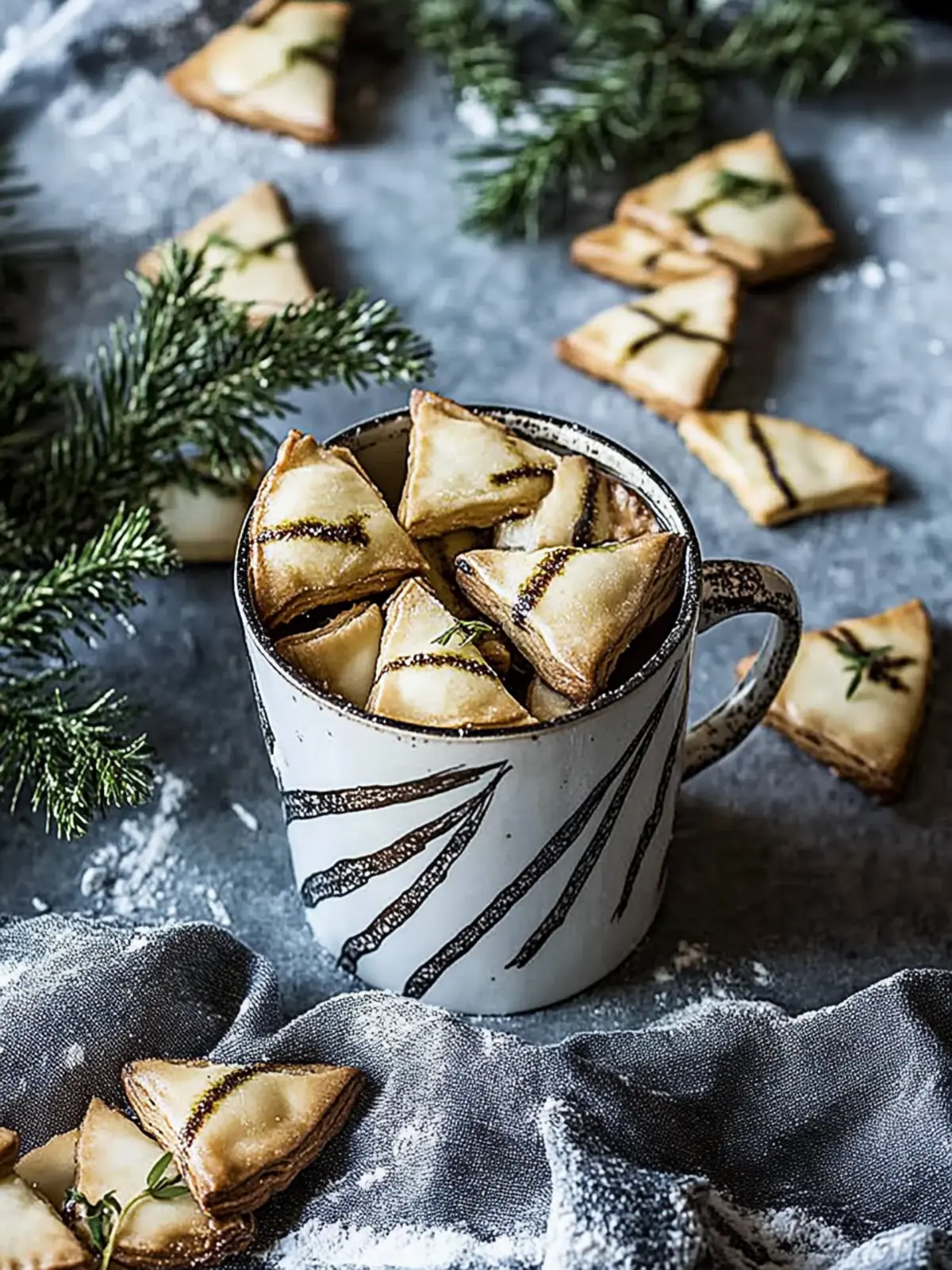 Einfache Plätzchen mit Marzipan