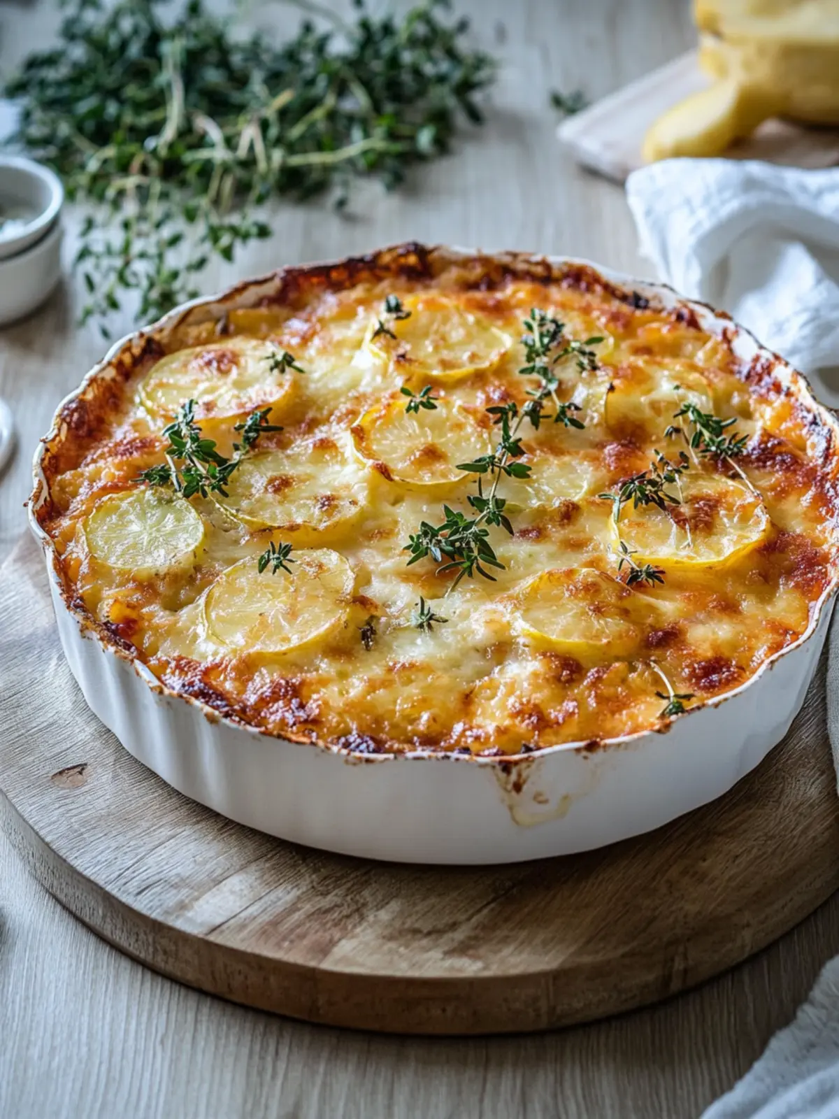 Cremiges Kartoffelgratin