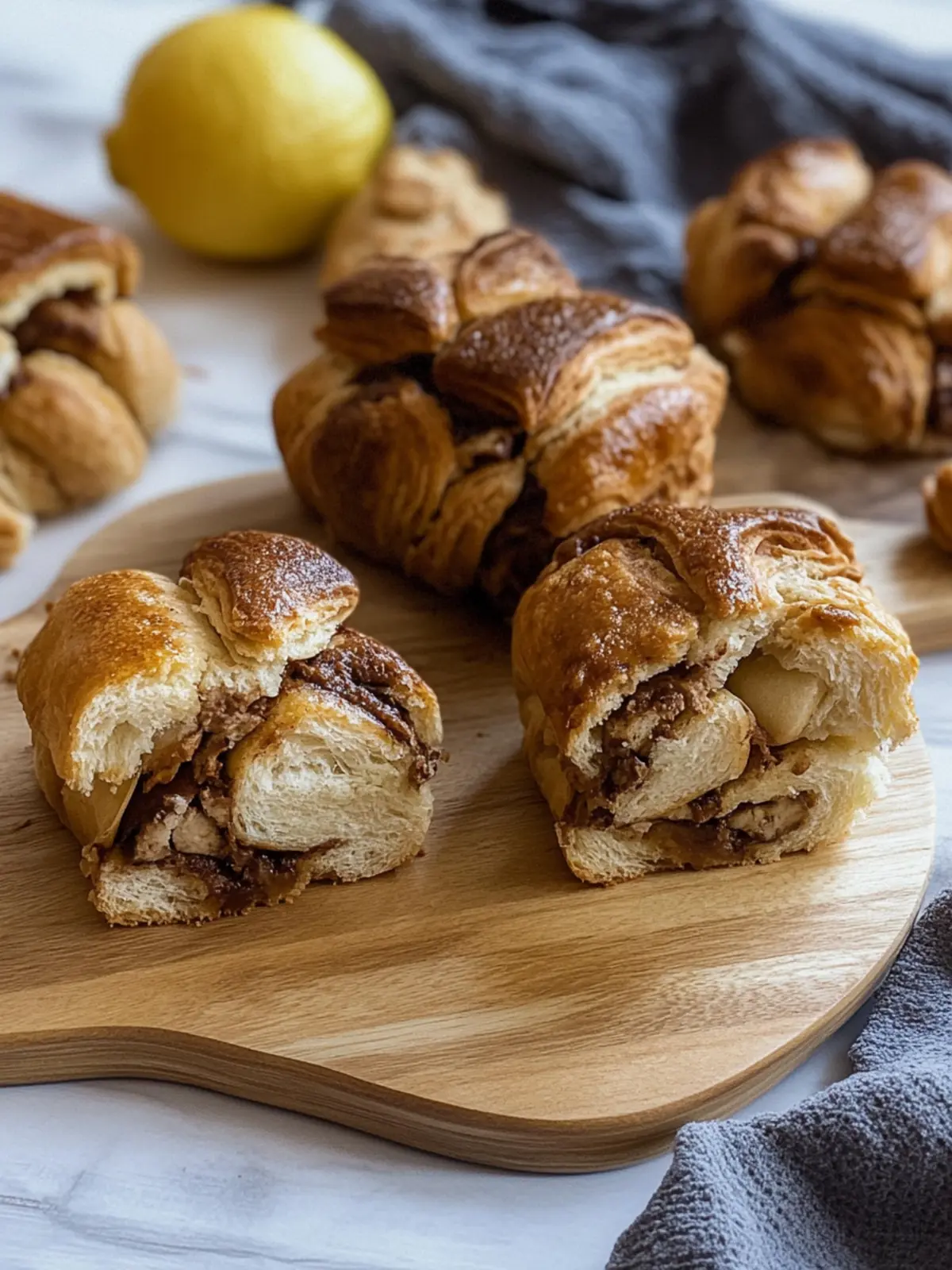 Weiche Schoko Spekulatius Brötchen