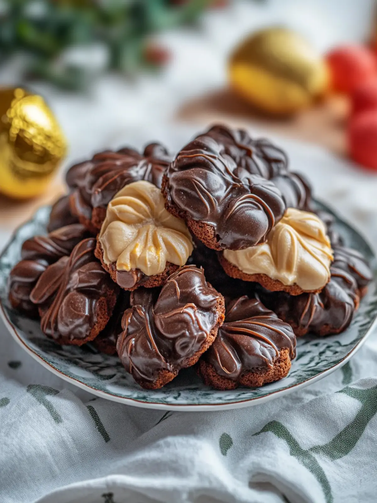 Schokoladen Spritzgebäck