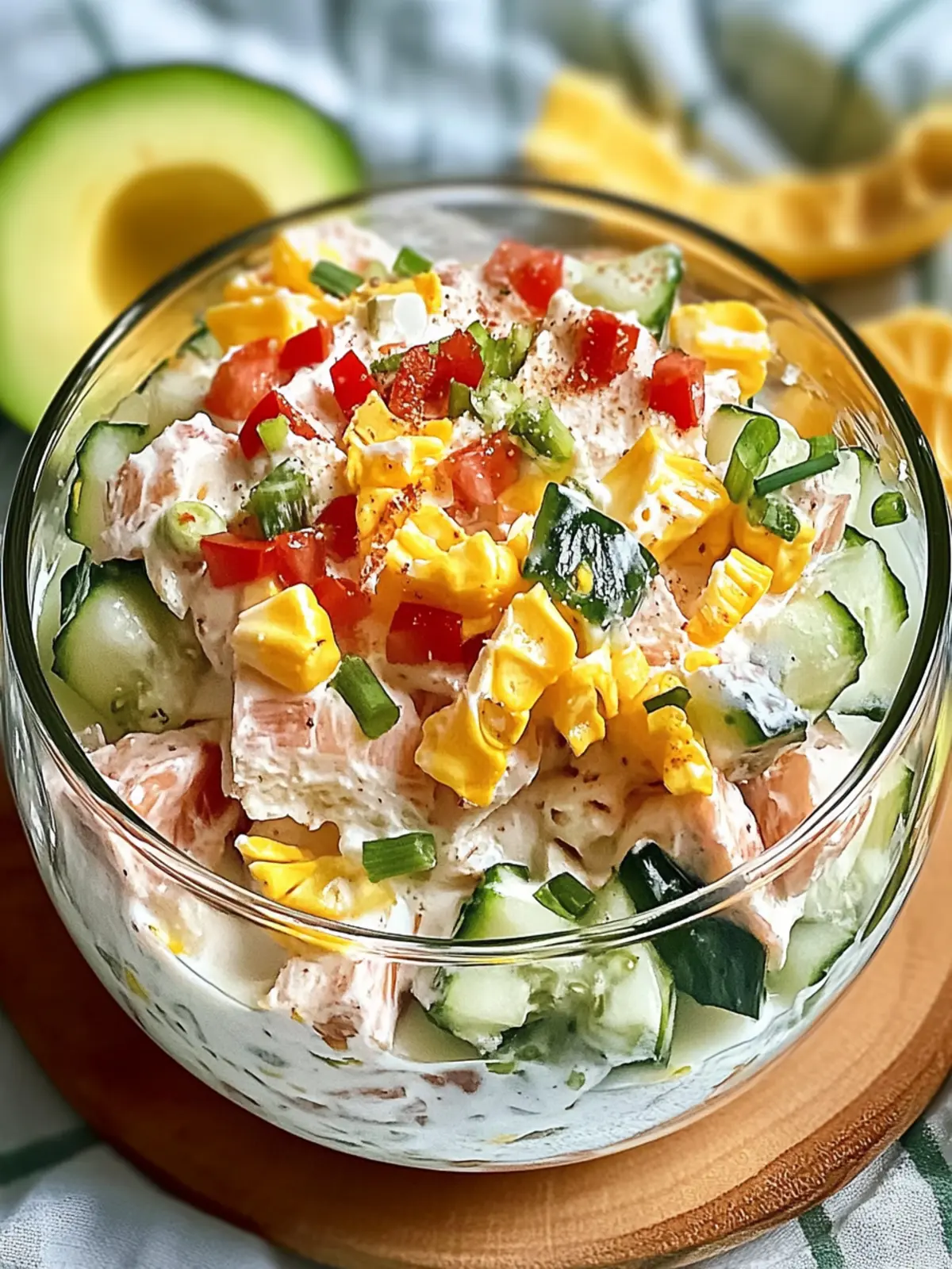 Thunfischsalat mit Ei und Joghurt