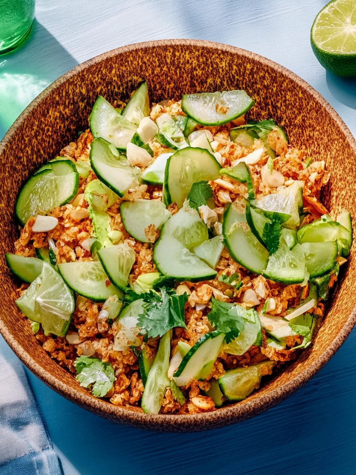 Knuspriger Reissalat