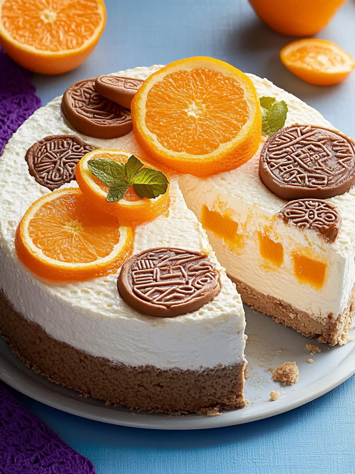 Cremige Spekulatius-Torte