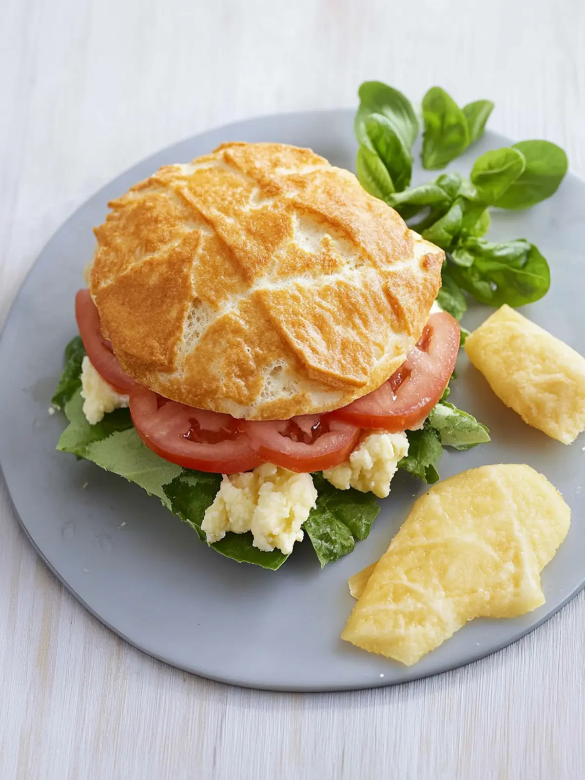 Käsekrusti mit Käse-Schinken