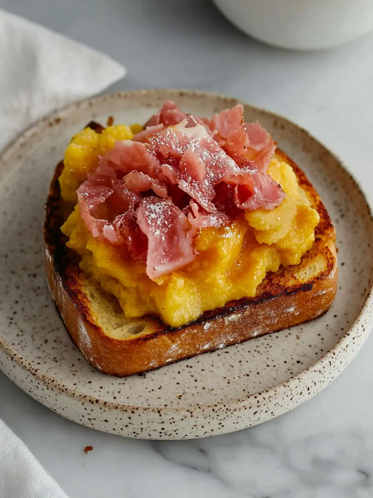 Rezept für French Toast mit San Daniele Schinken