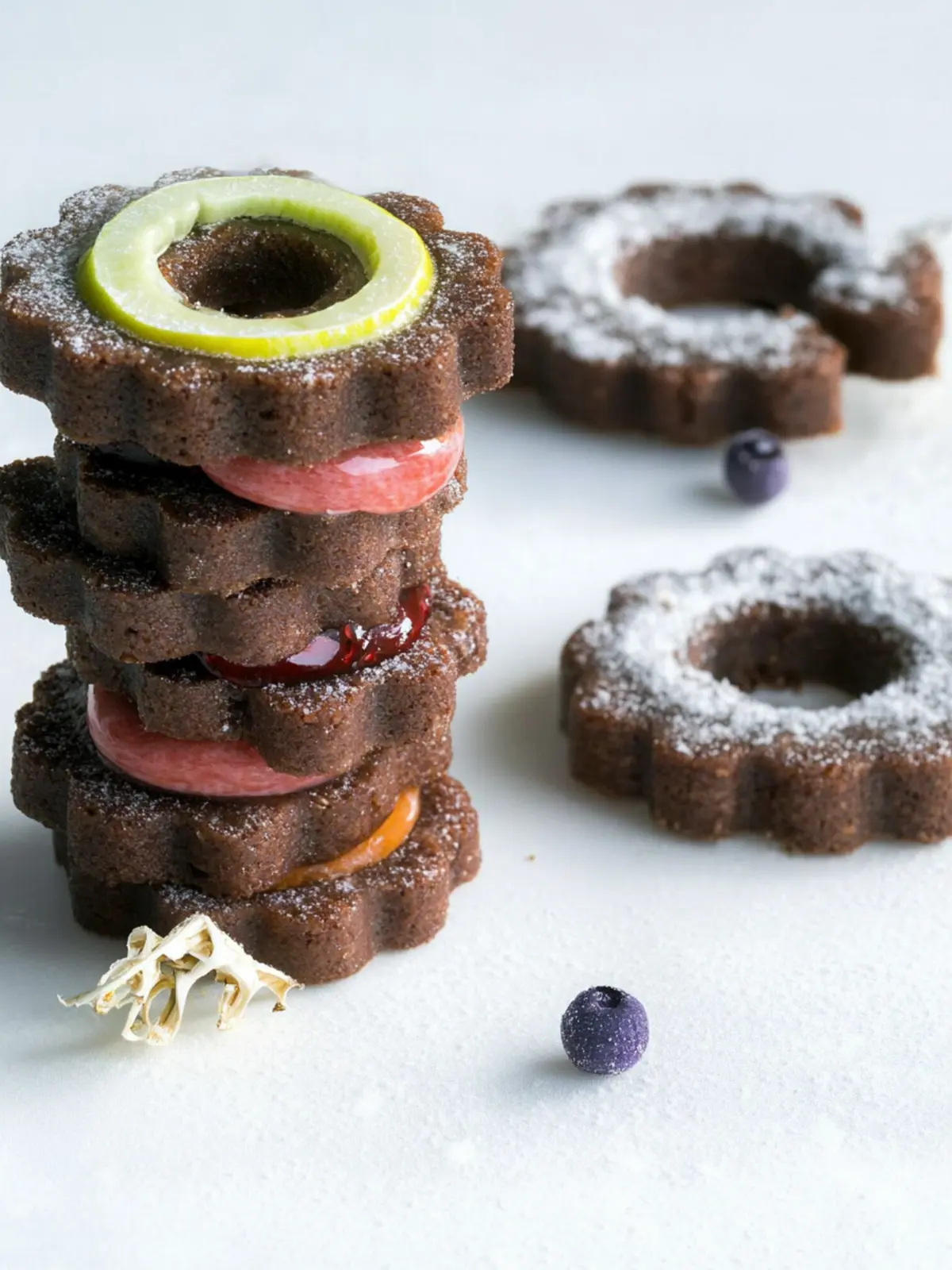 Schoko Linzer Plätzchen