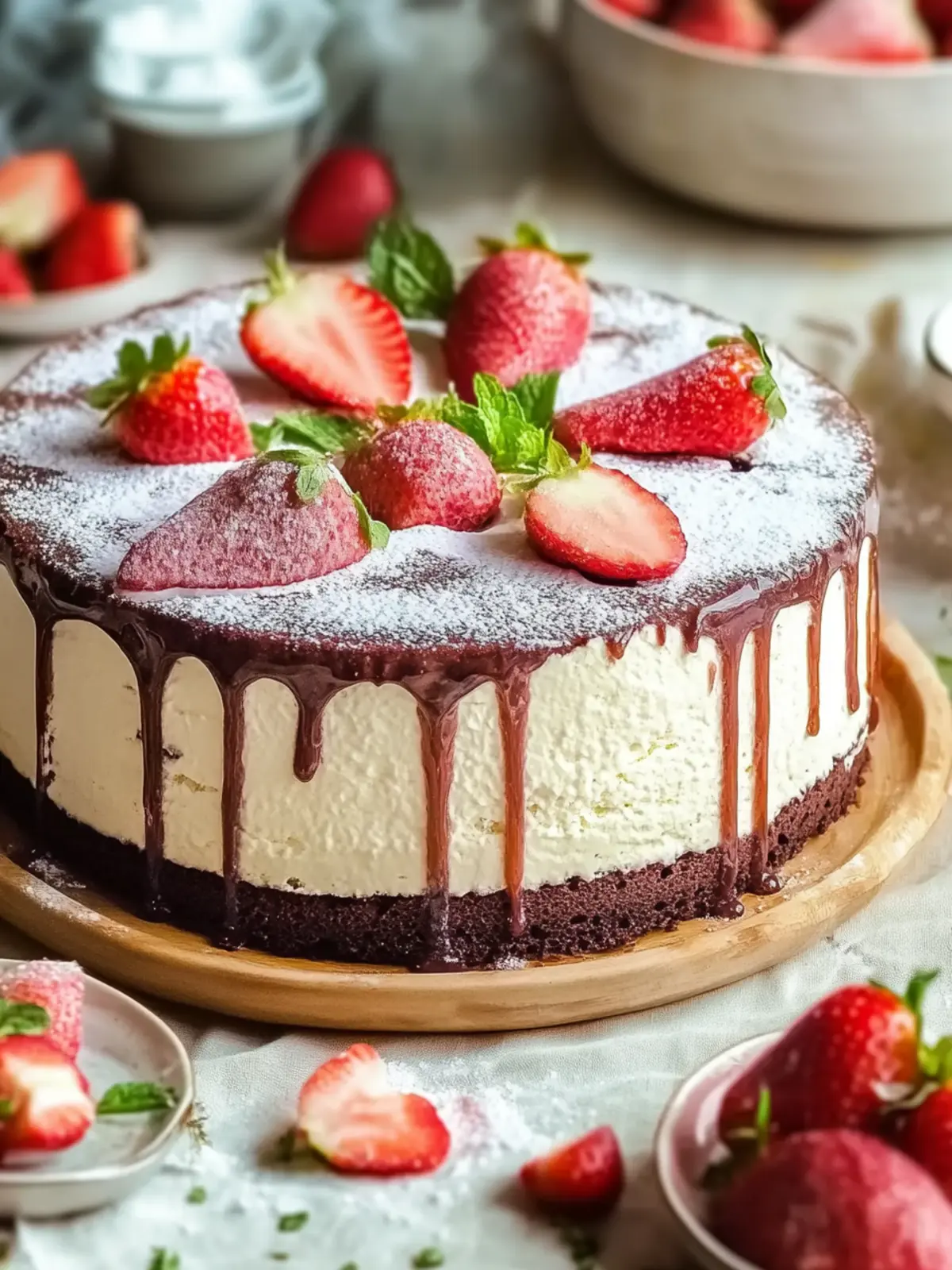 Yogurette Torte
