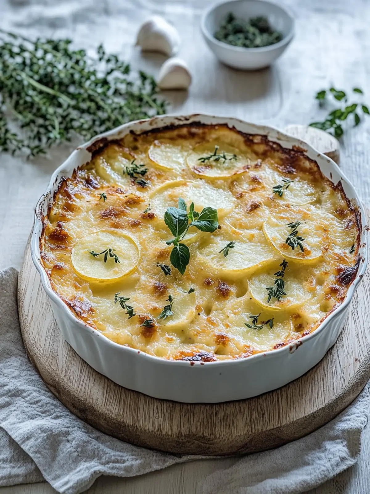 Cremiges Kartoffelgratin