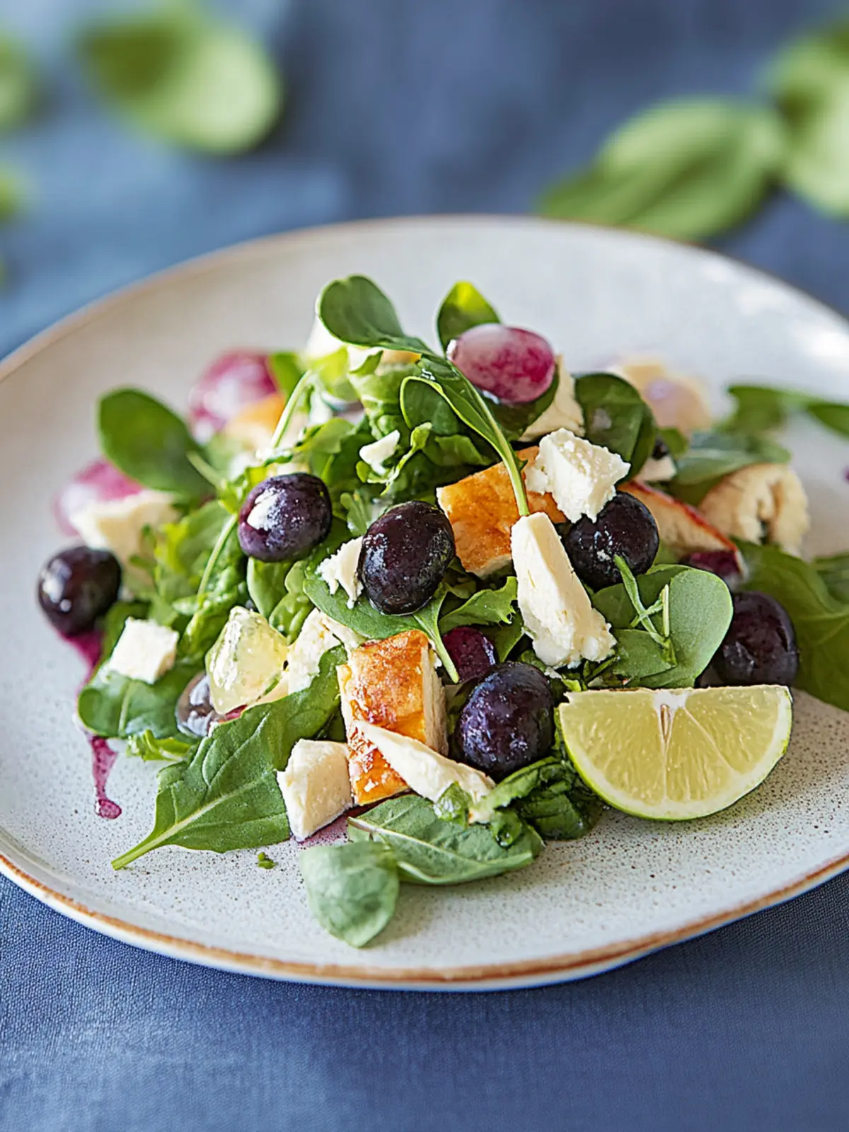 Feldsalat mit Hähnchenbrust