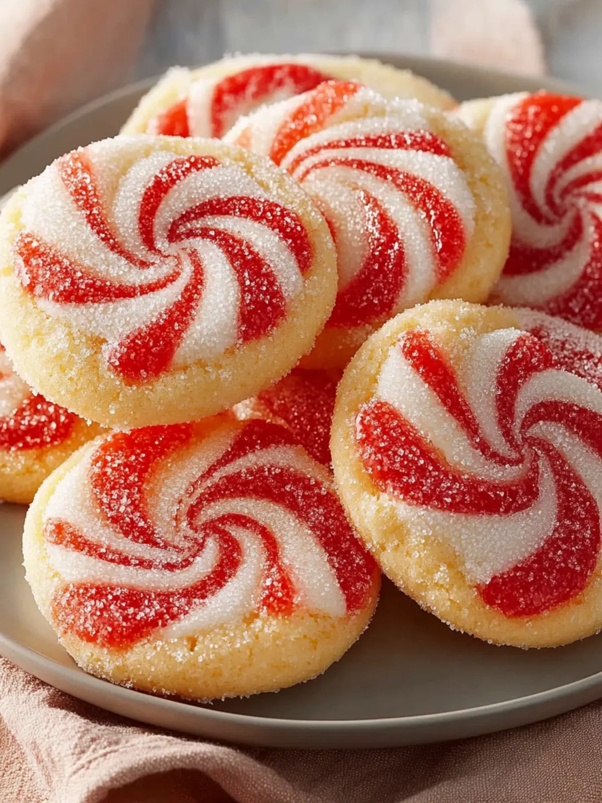 Himmlische Spiralplätzchen