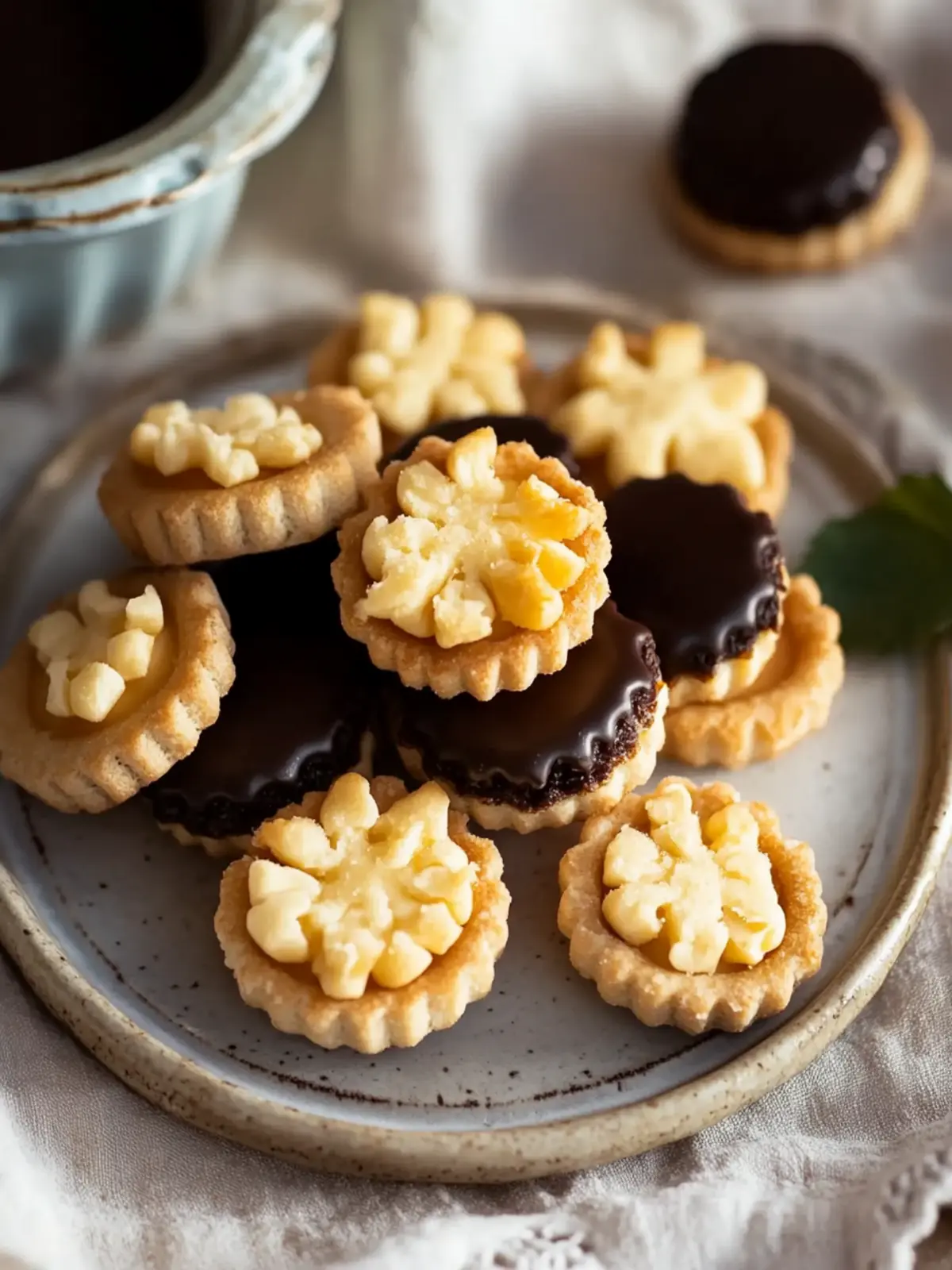 Walnuss-Marzipan-Kekse