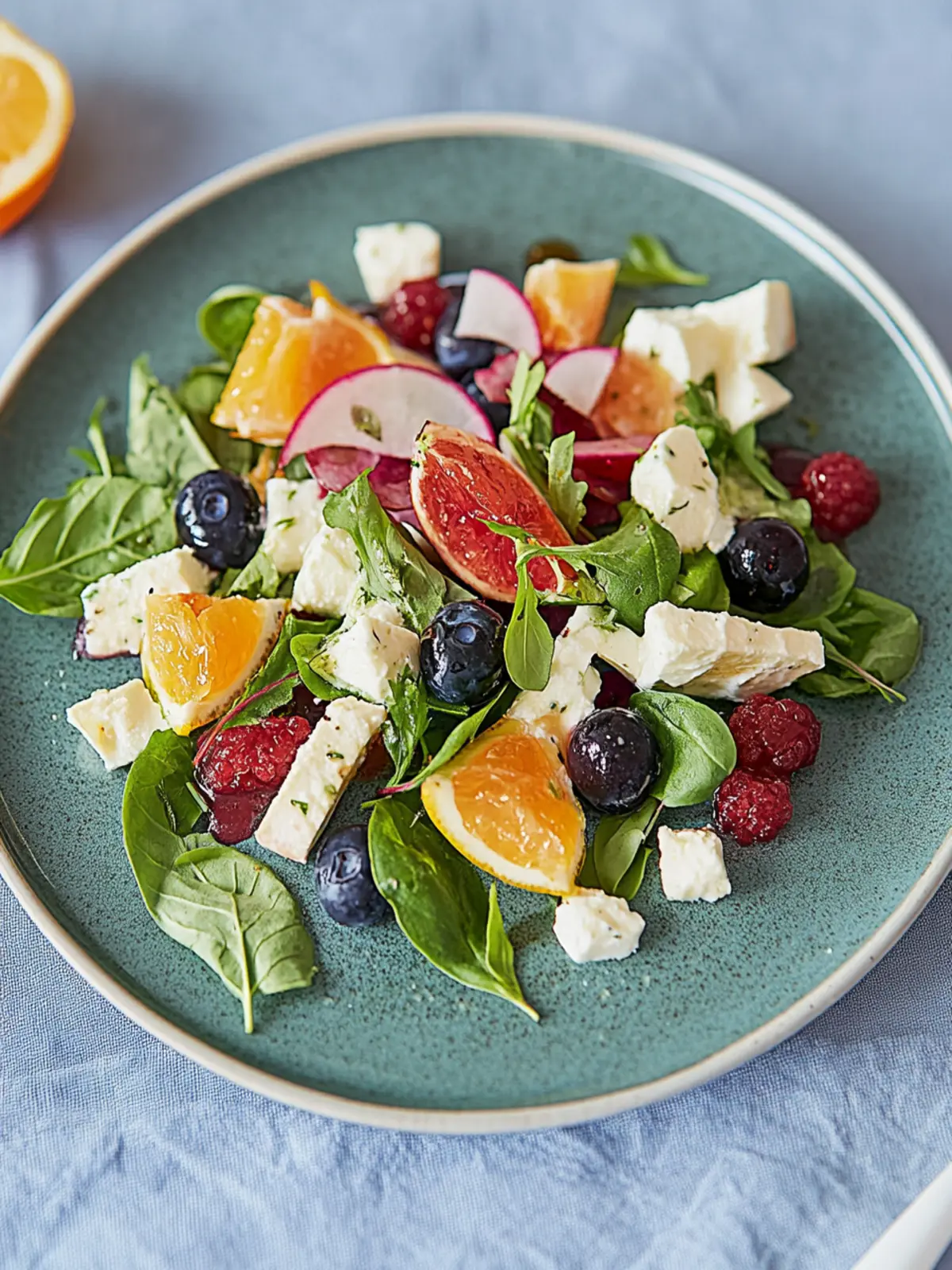 Feldsalat mit Hähnchenbrust