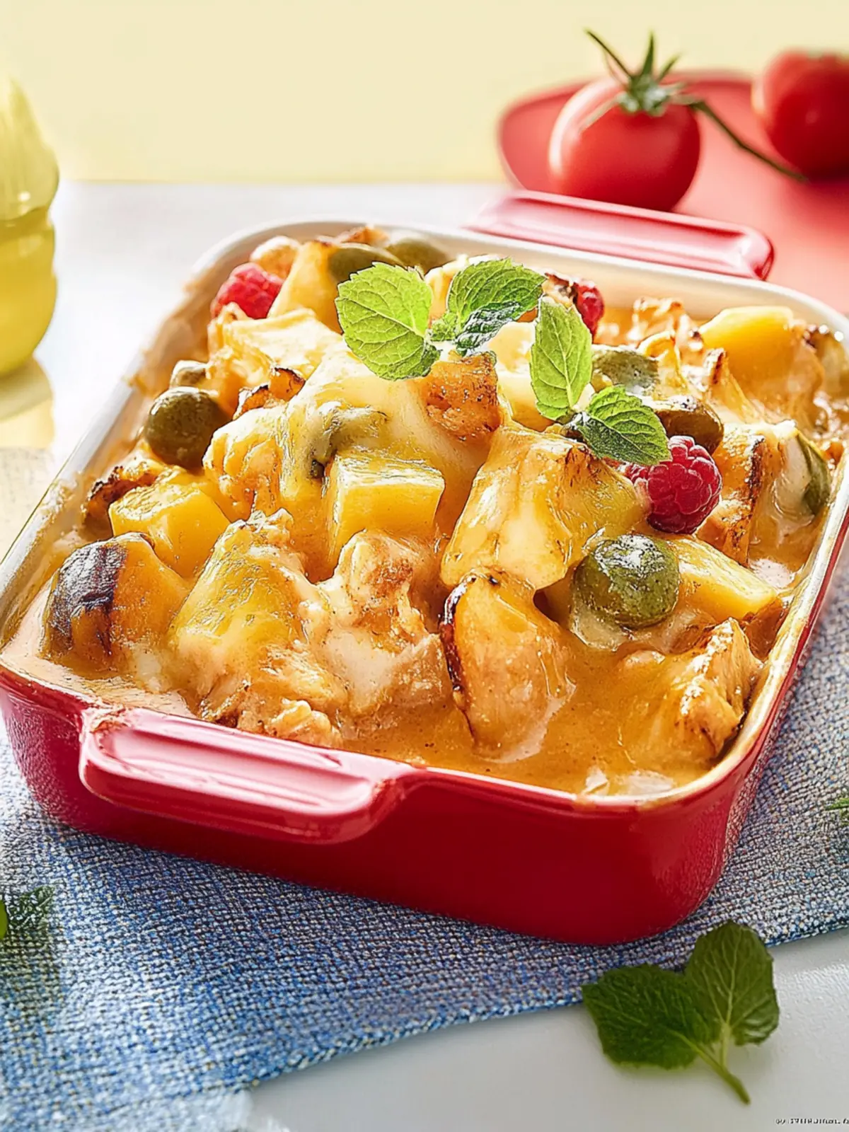 Hähnchen-Champignon-Auflauf