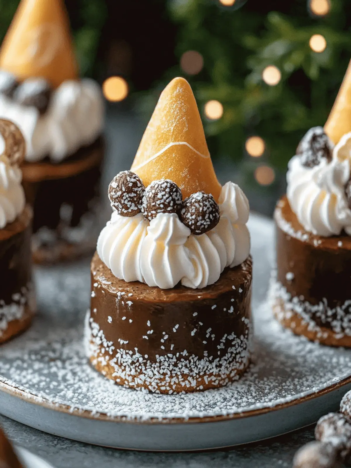 Schokoladenzwergkäsekuchen