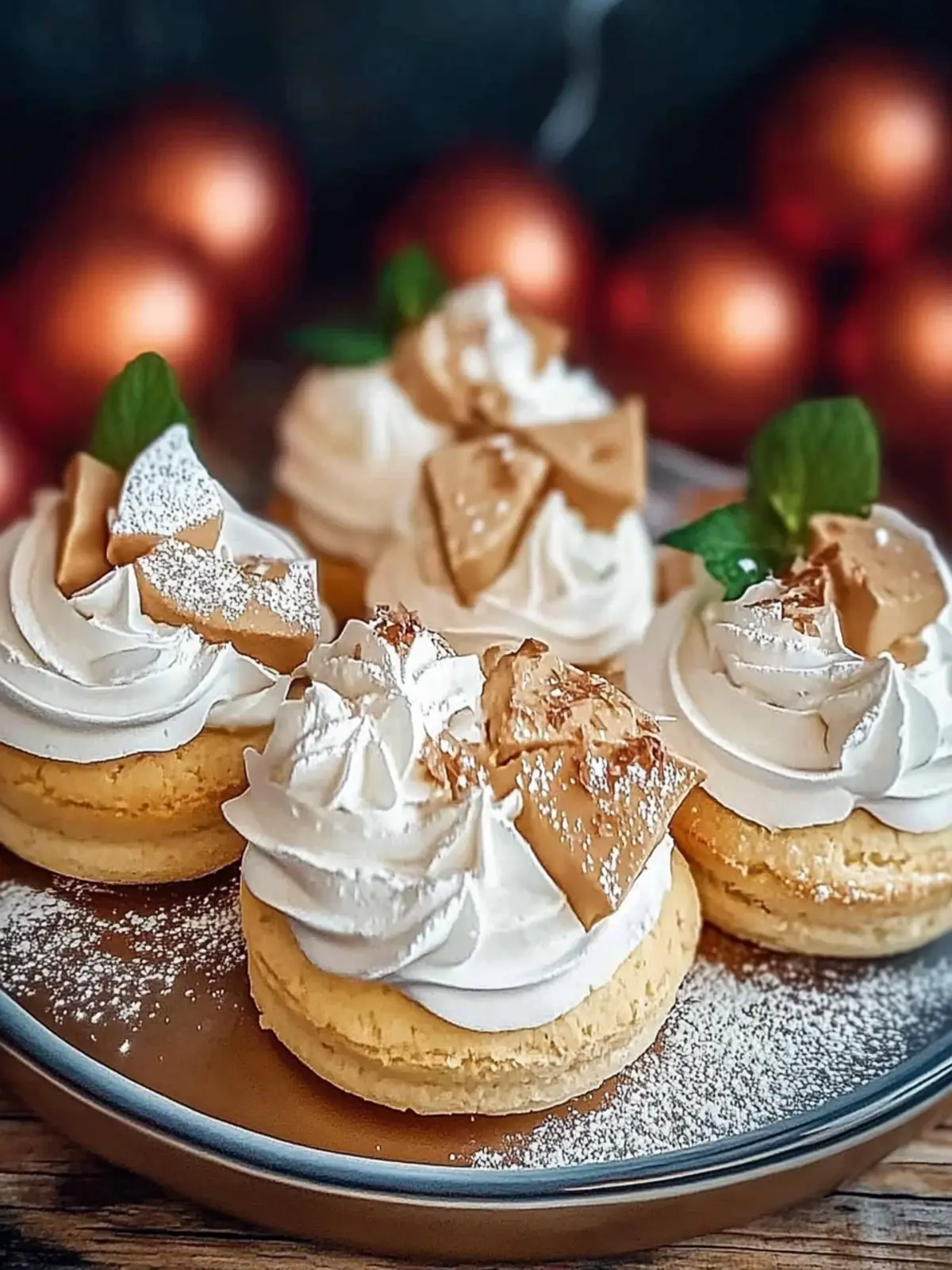 Fairy kisses – magical Toffifee cookies with meringue