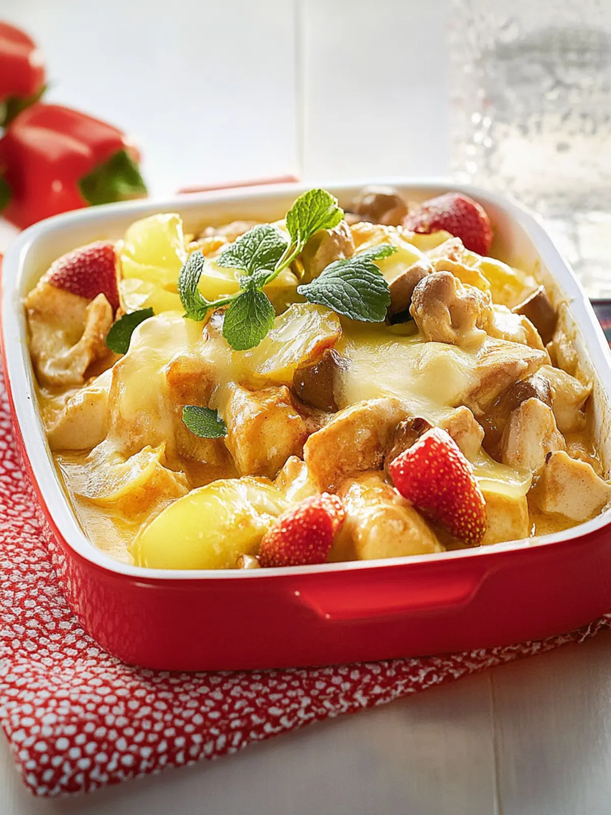 Hähnchen-Champignon-Auflauf