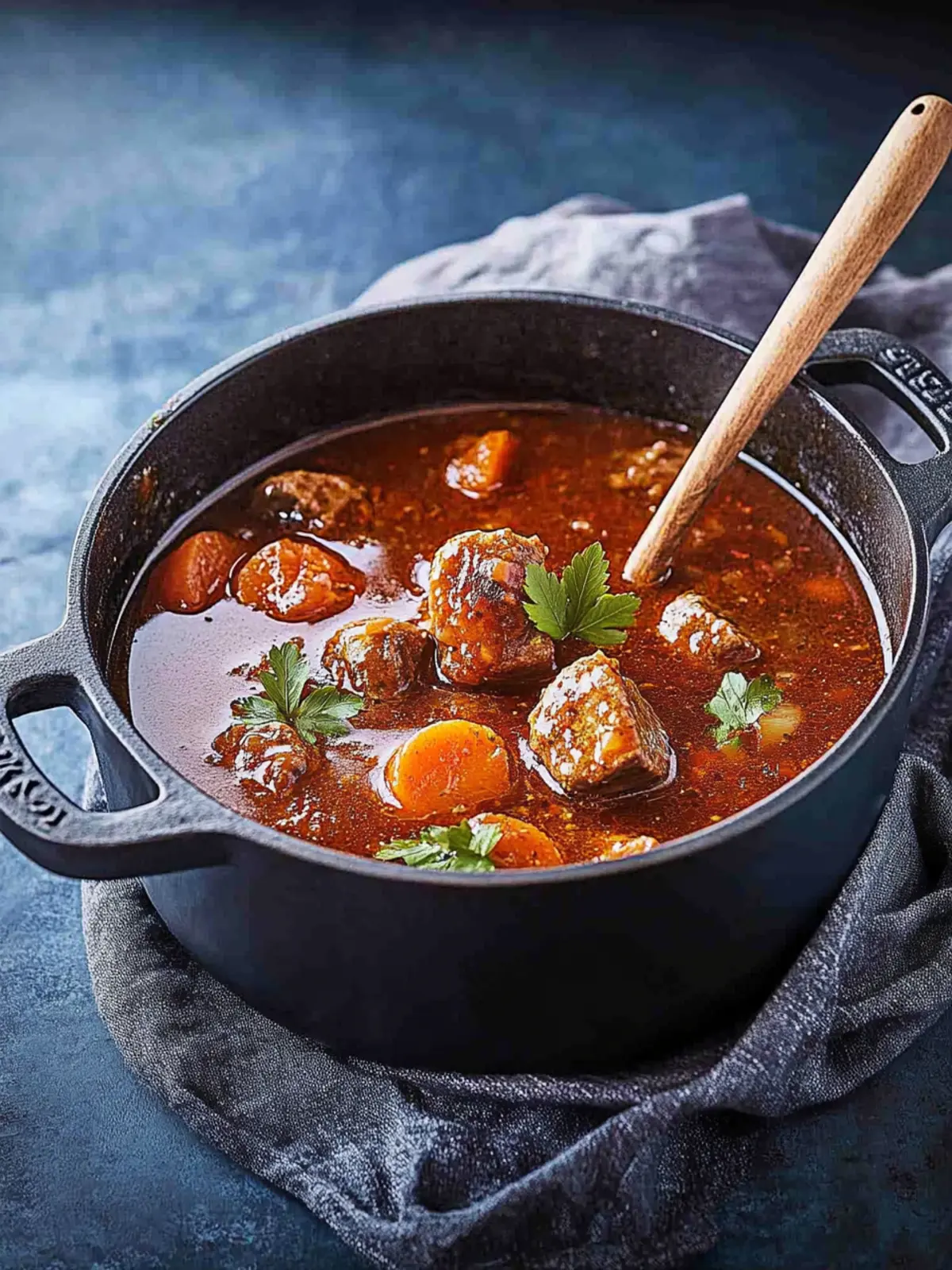 Deftiger Rouladen-Topf