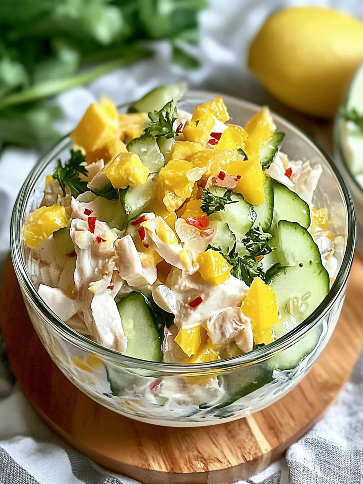 Thunfischsalat mit Ei und Joghurt