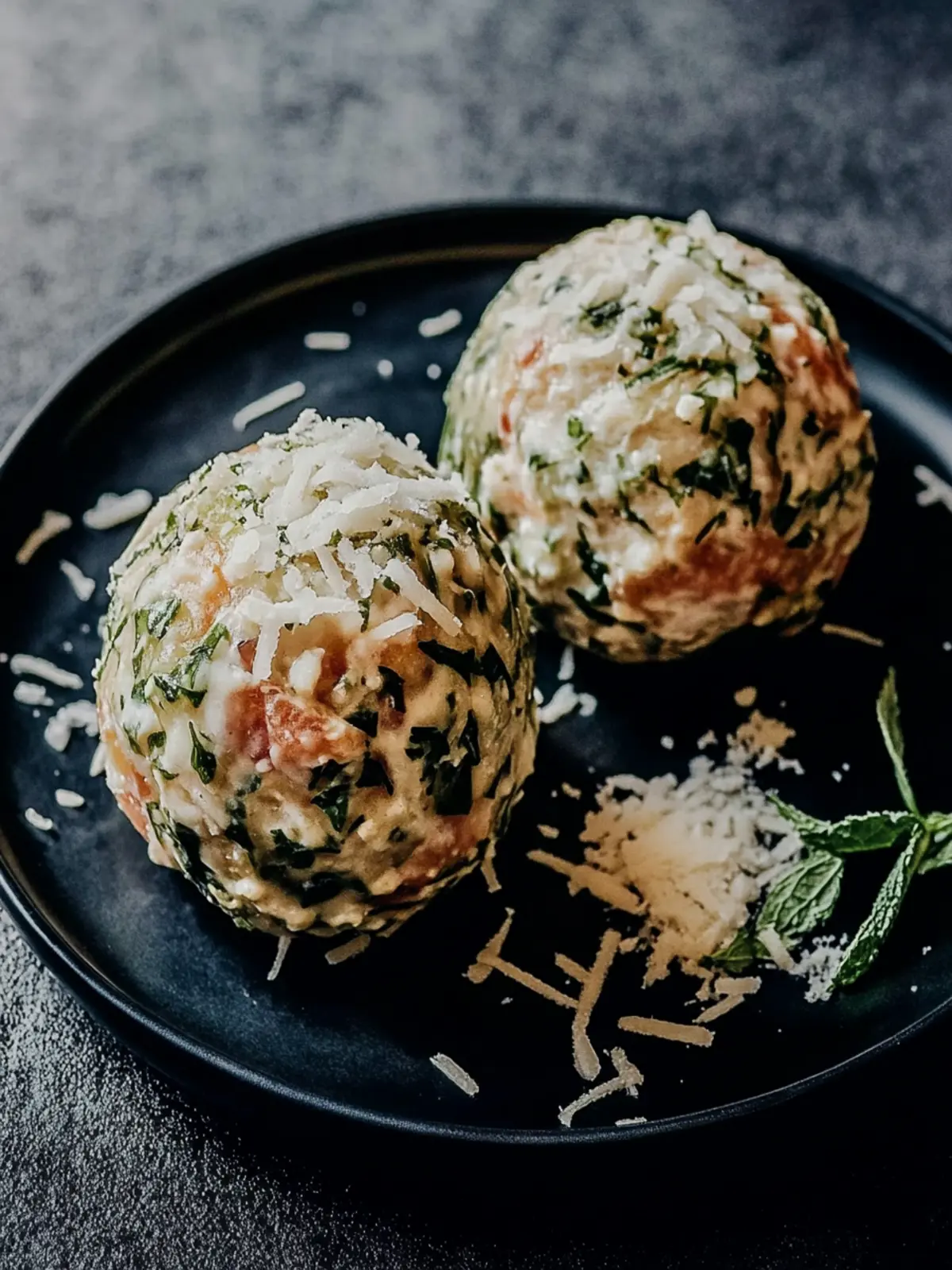 Südtiroler Spinatknödel