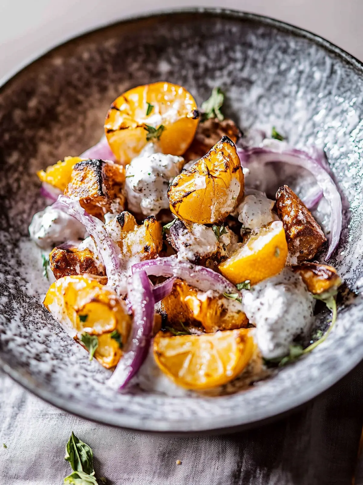 Knuspriger Kartoffelsalat