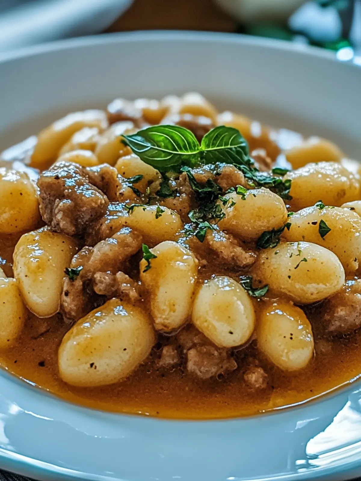 Gnocchi-Gulasch