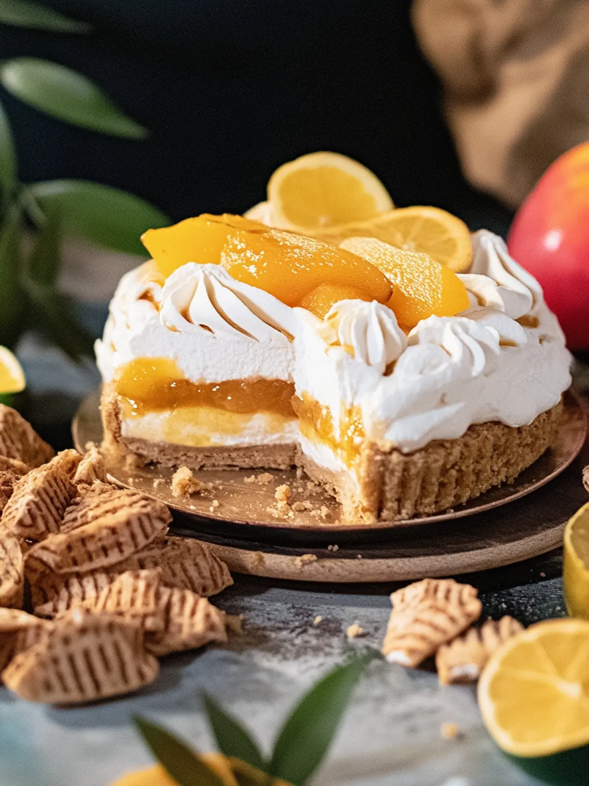 Bratapfel Tiramisu mit 100 % Spekulatius Crunch