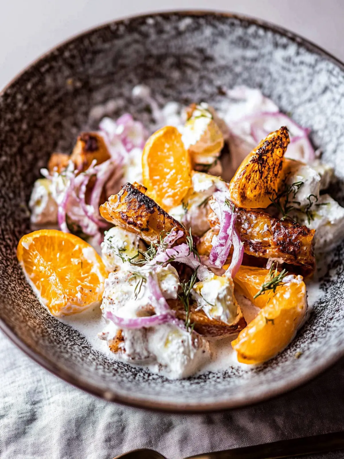 Knuspriger Kartoffelsalat