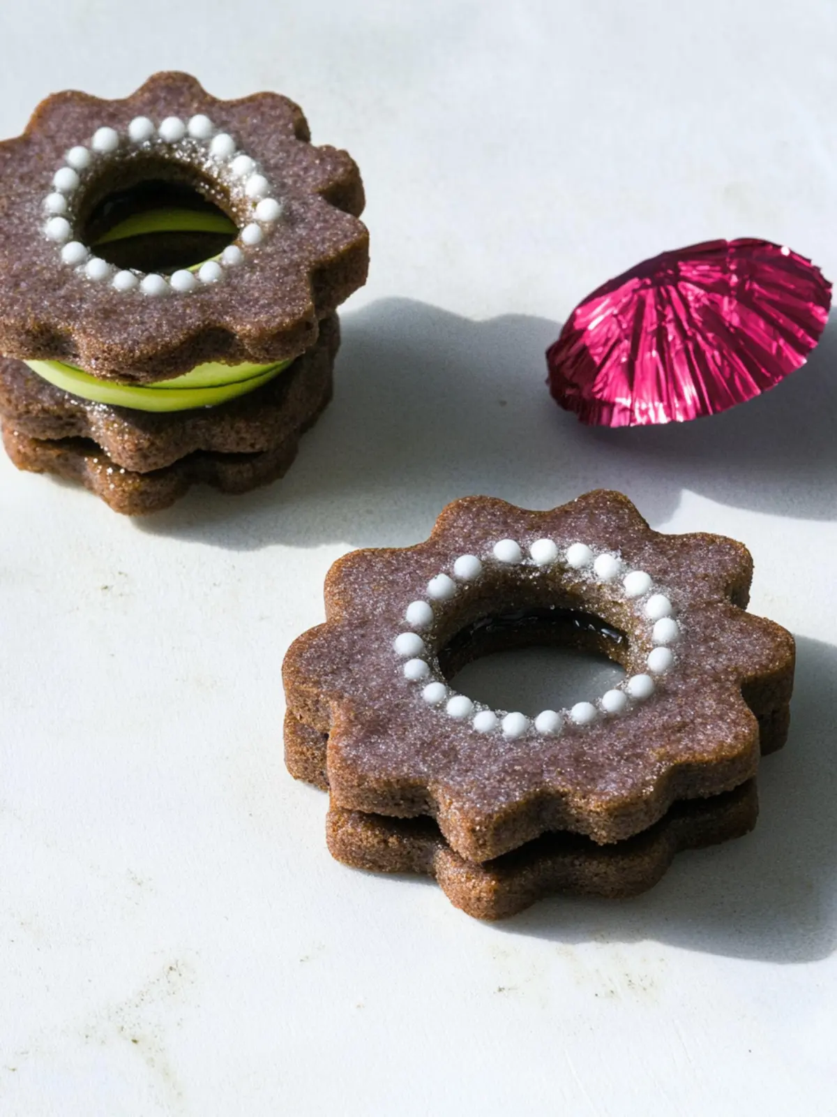 Schoko Linzer Plätzchen