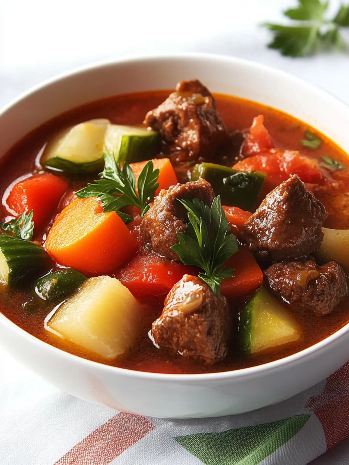 Gulaschsuppe nach Großmutters Art