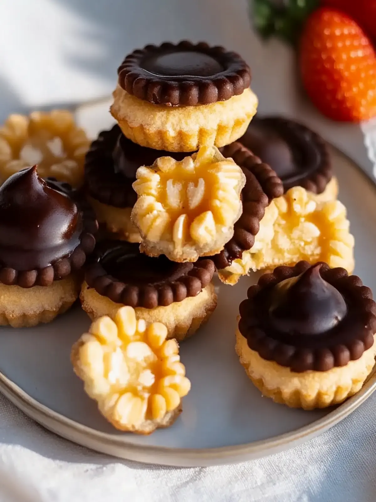 Walnuss-Marzipan-Kekse