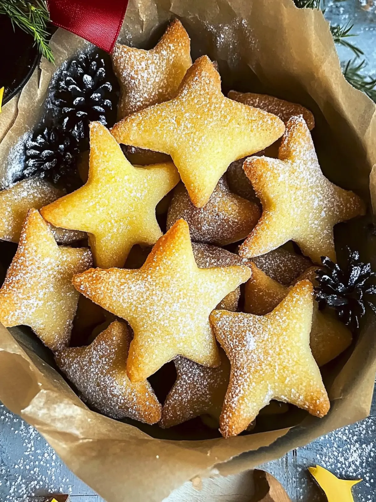 Schmandplätzchen mit Zimt und Zucker