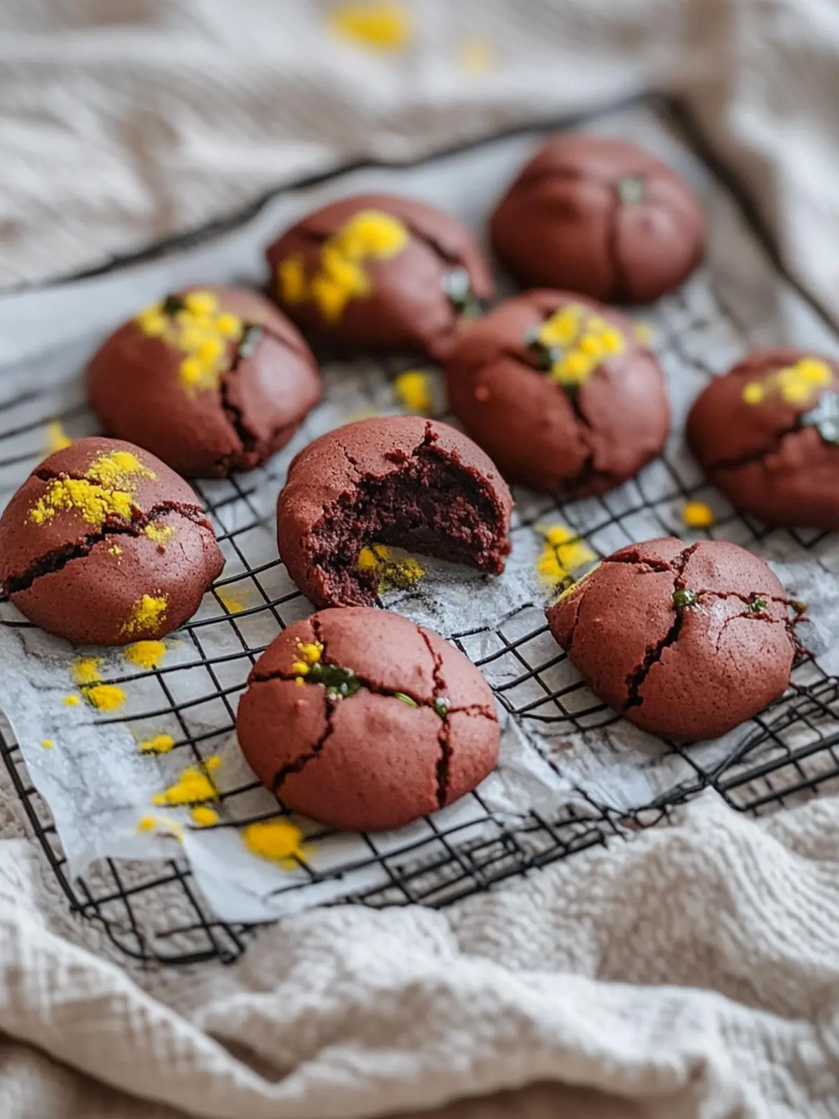Gefüllte Nutellaplätzchen – einfache Schokoladenplätzchen