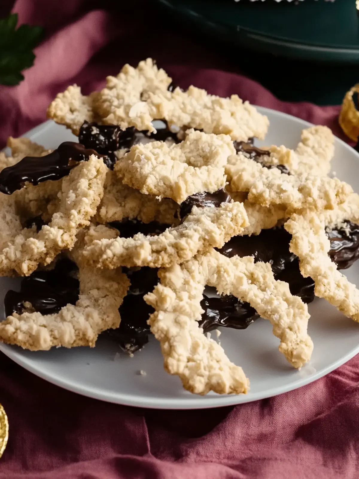 Zartes Spritzgebäck aus dem Fleischwolf