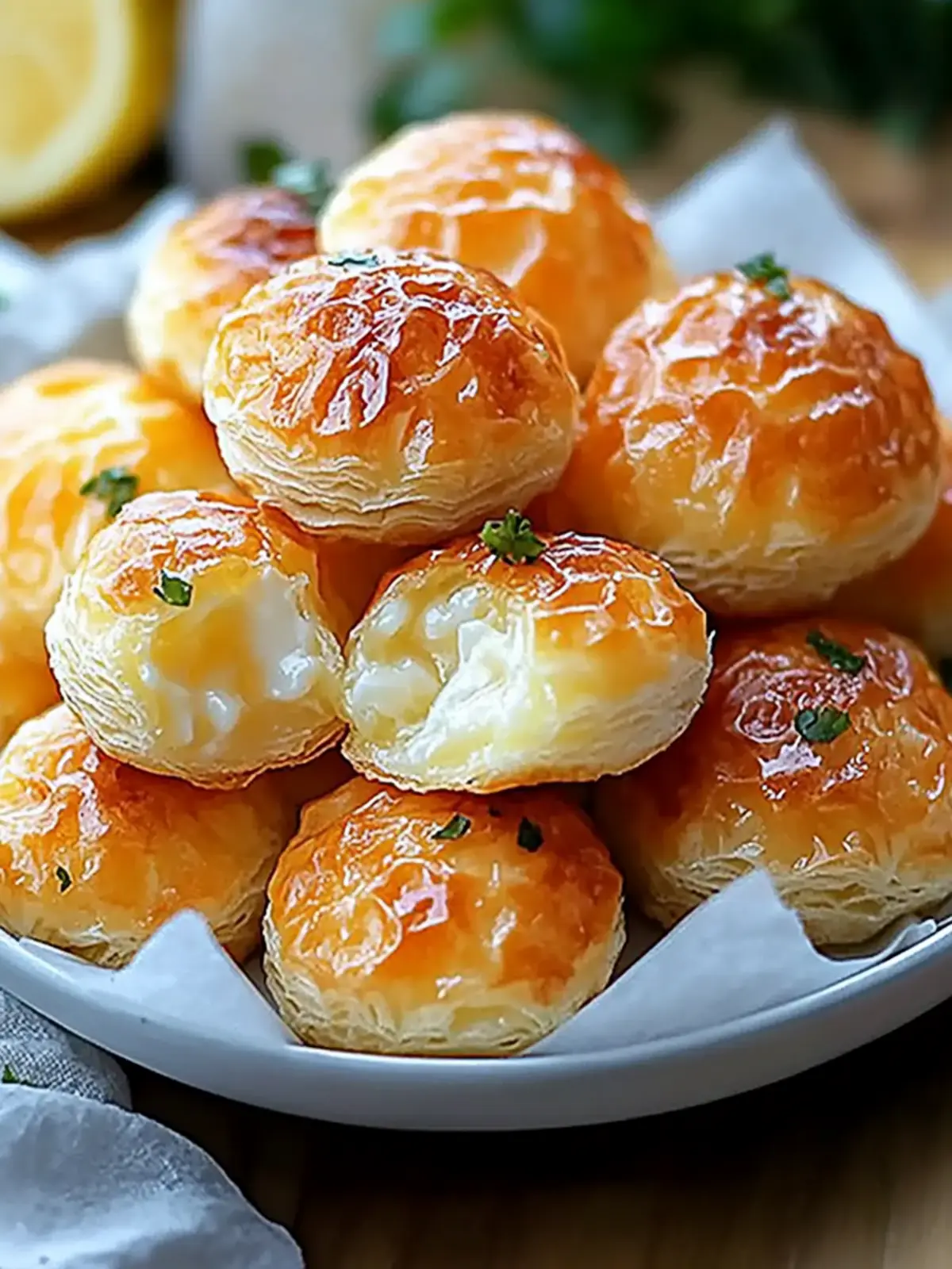 Käse Puff Snacks