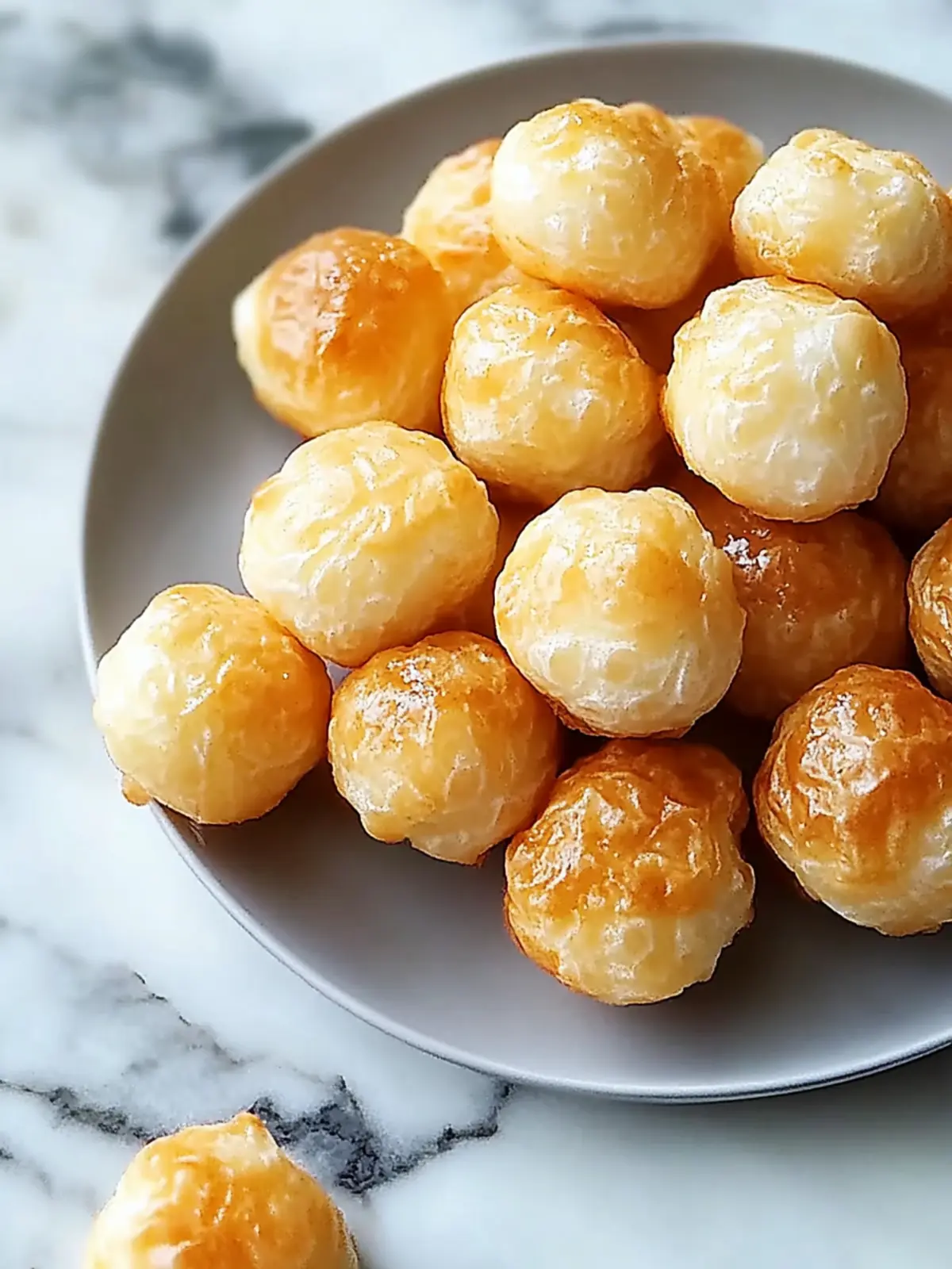 Käse Puff Snacks