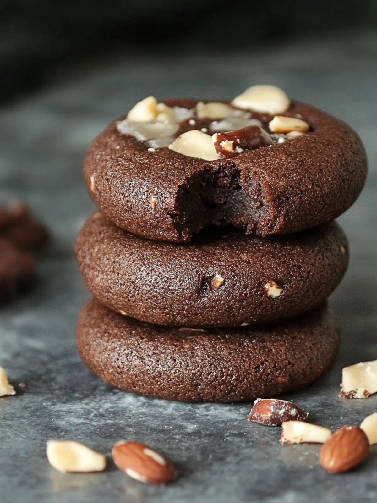 Gesunde Brownie Kekse ohne Backen | Hochprotein Kekse