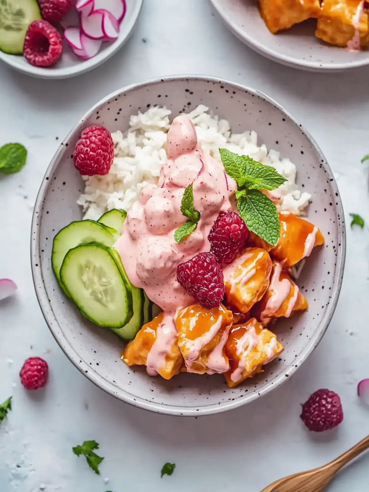 Bang Bang Hähnchen Schüssel