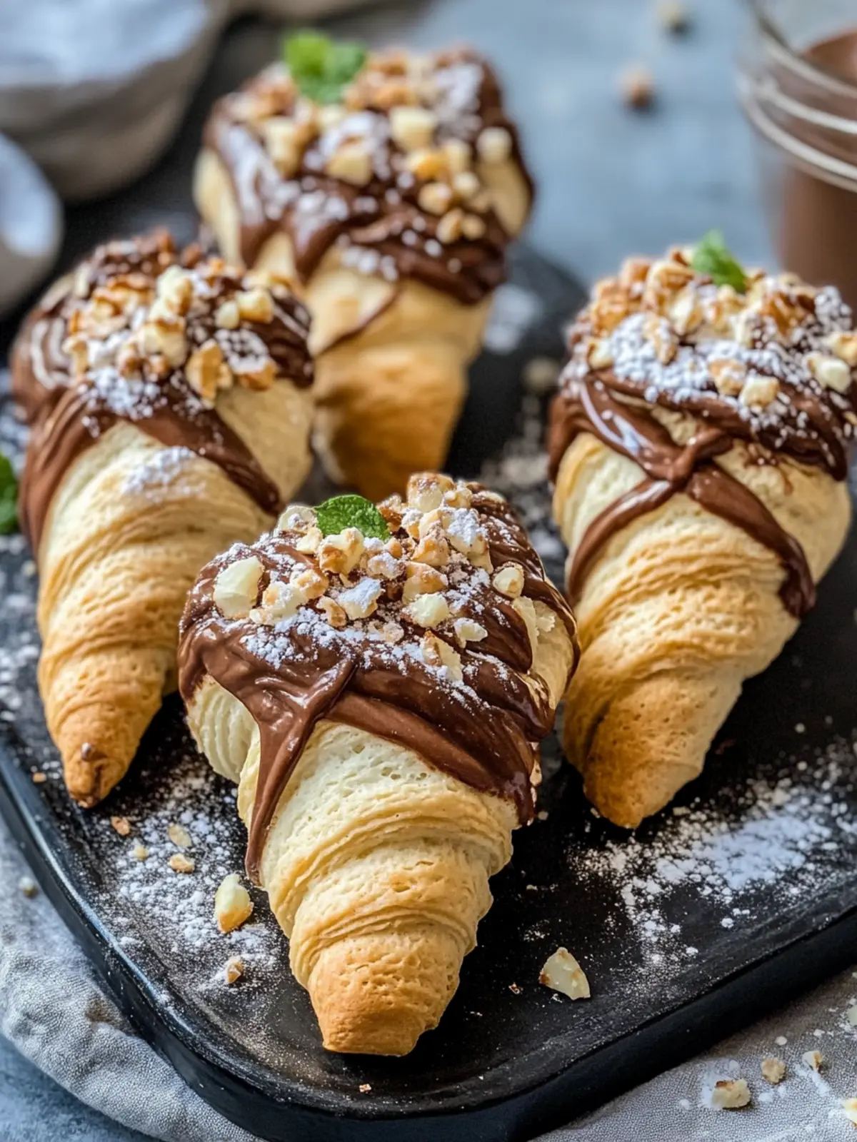 Blätterteig Nutella Zöpfe – Schneller Genuss zuhause