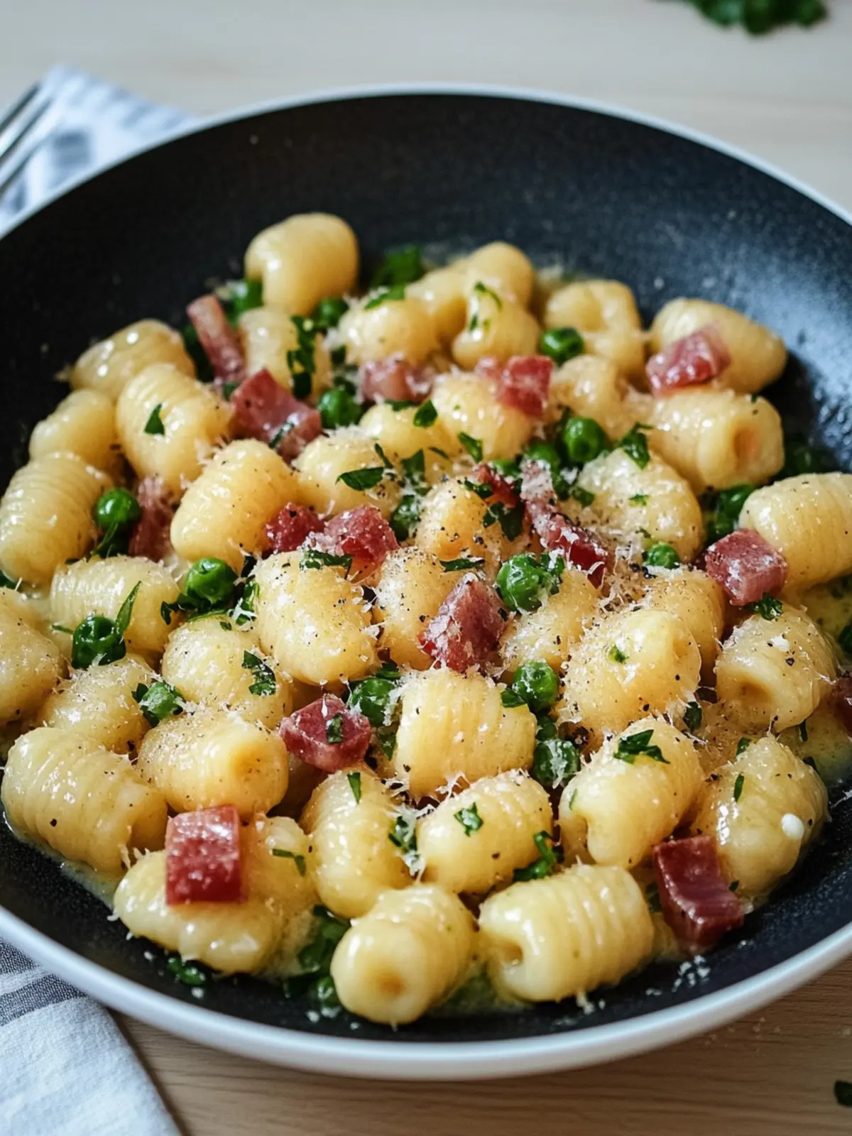 Cremige & köstliche Gnocchi Carbonara
