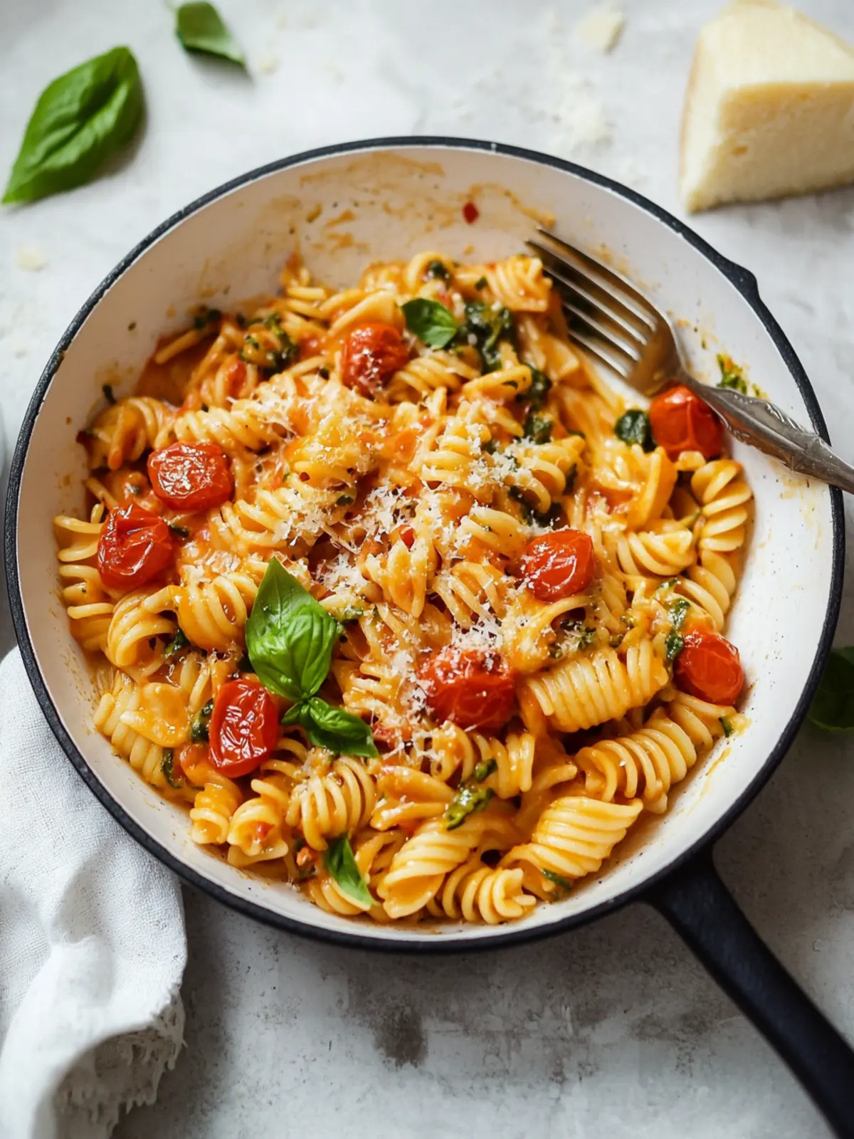 Ein-Topf-Pasta Rezept (vegan)