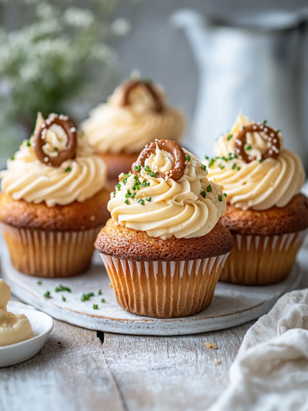 These hearty cupcakes will take you straight to the Wiesn