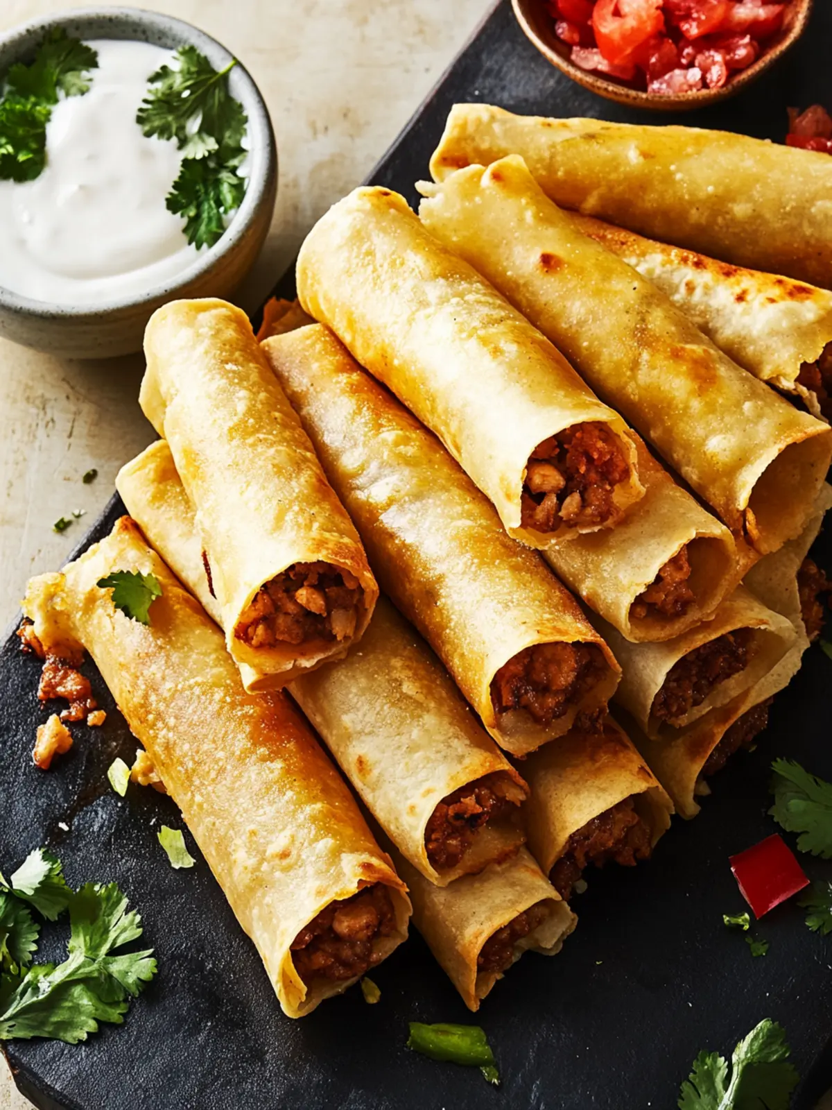 Rindfleisch Taquitos