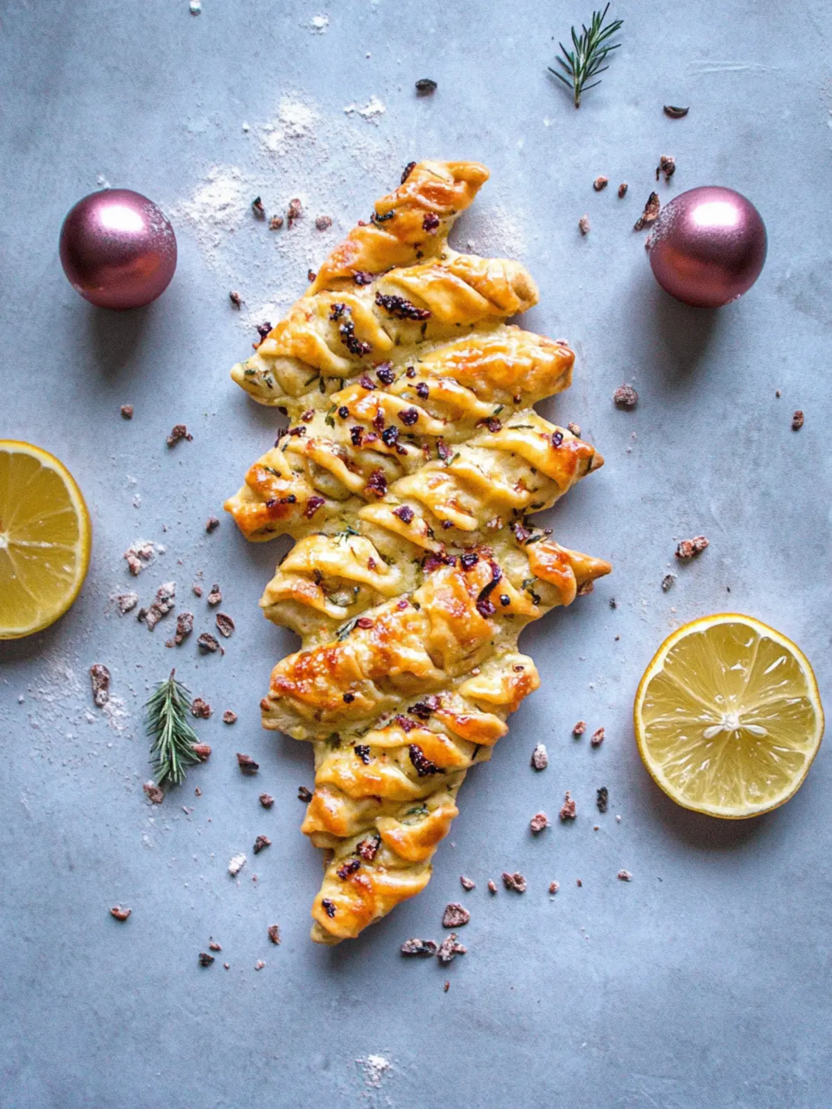 Herzhafter Blätterteig-Tannenbaum mit Käse: Geniales Blitzrezept für Weihnachten