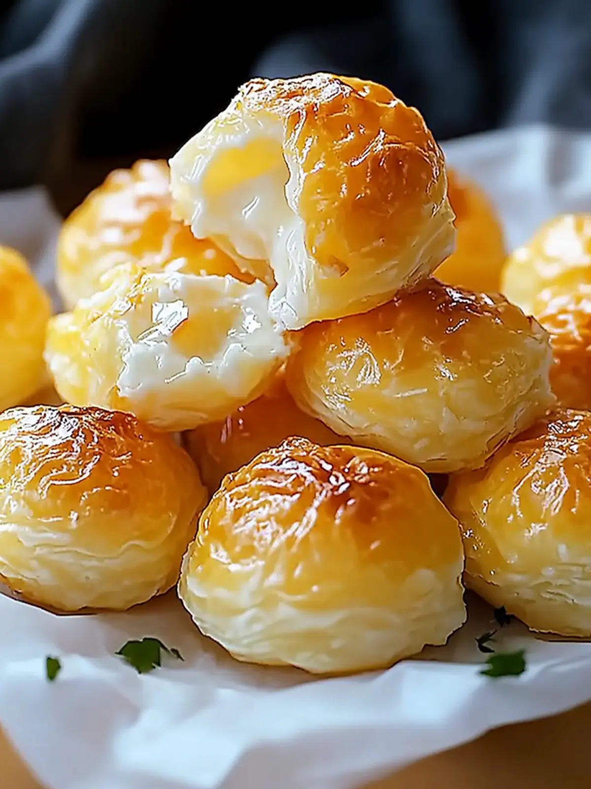 Käse Puff Snacks