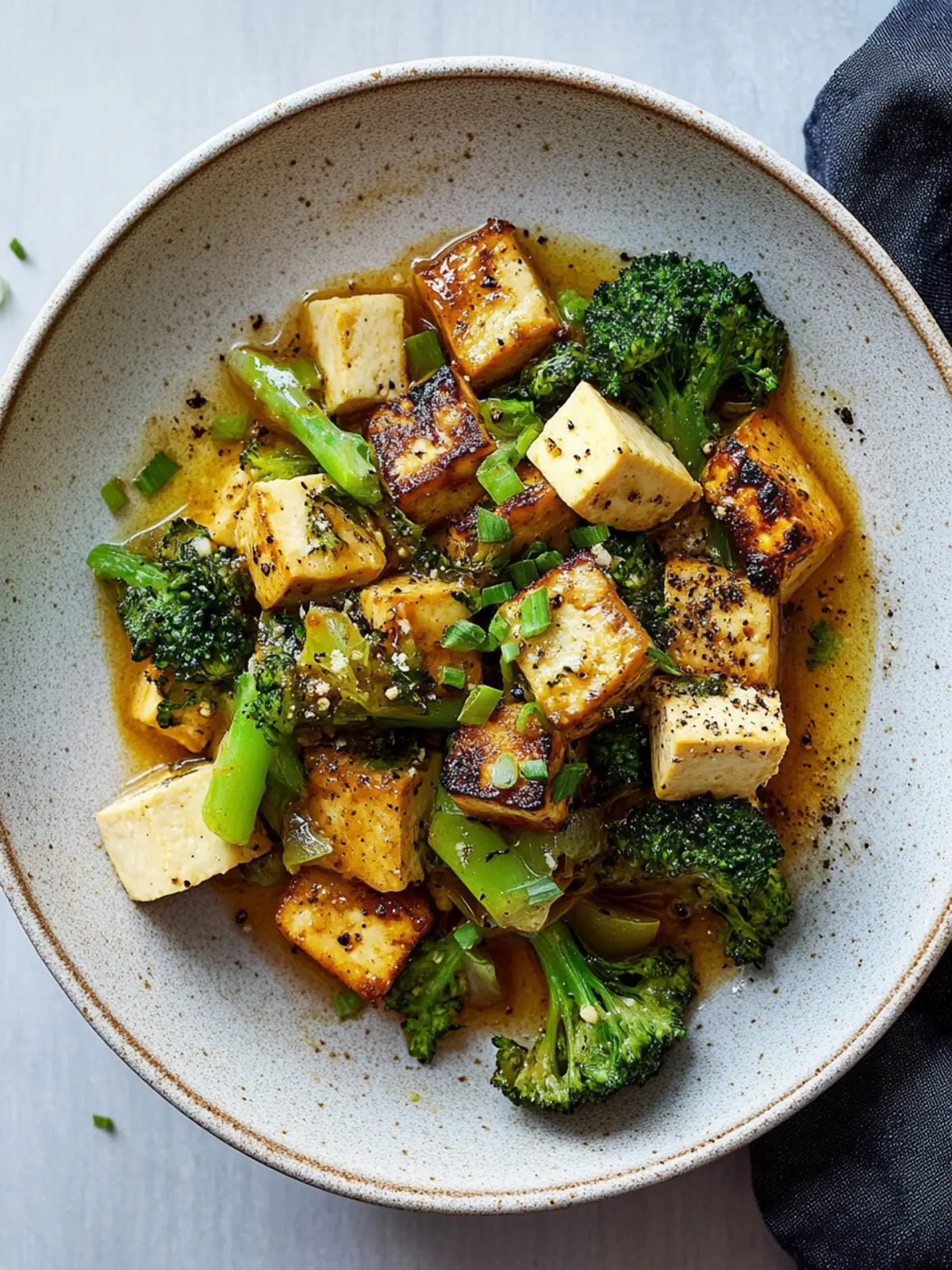 Brokkoli-Tofu-Pfanne