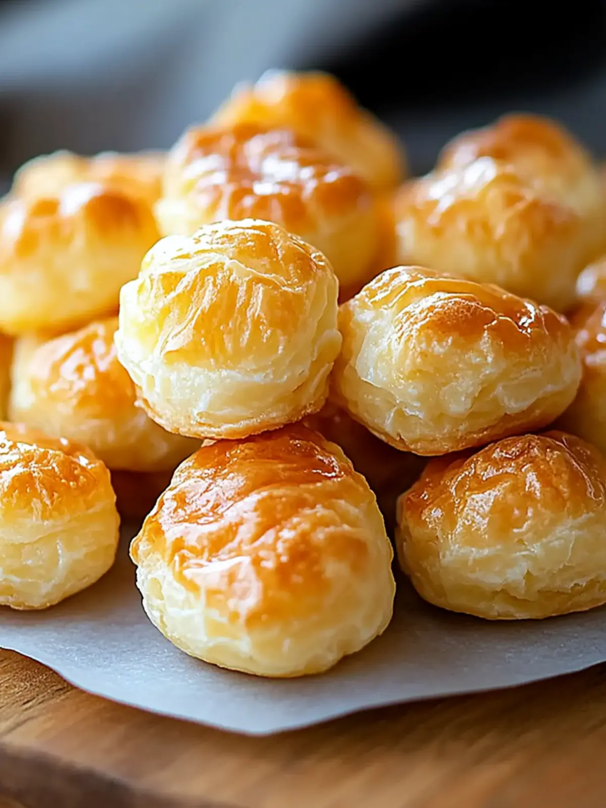 Käse Puff Snacks