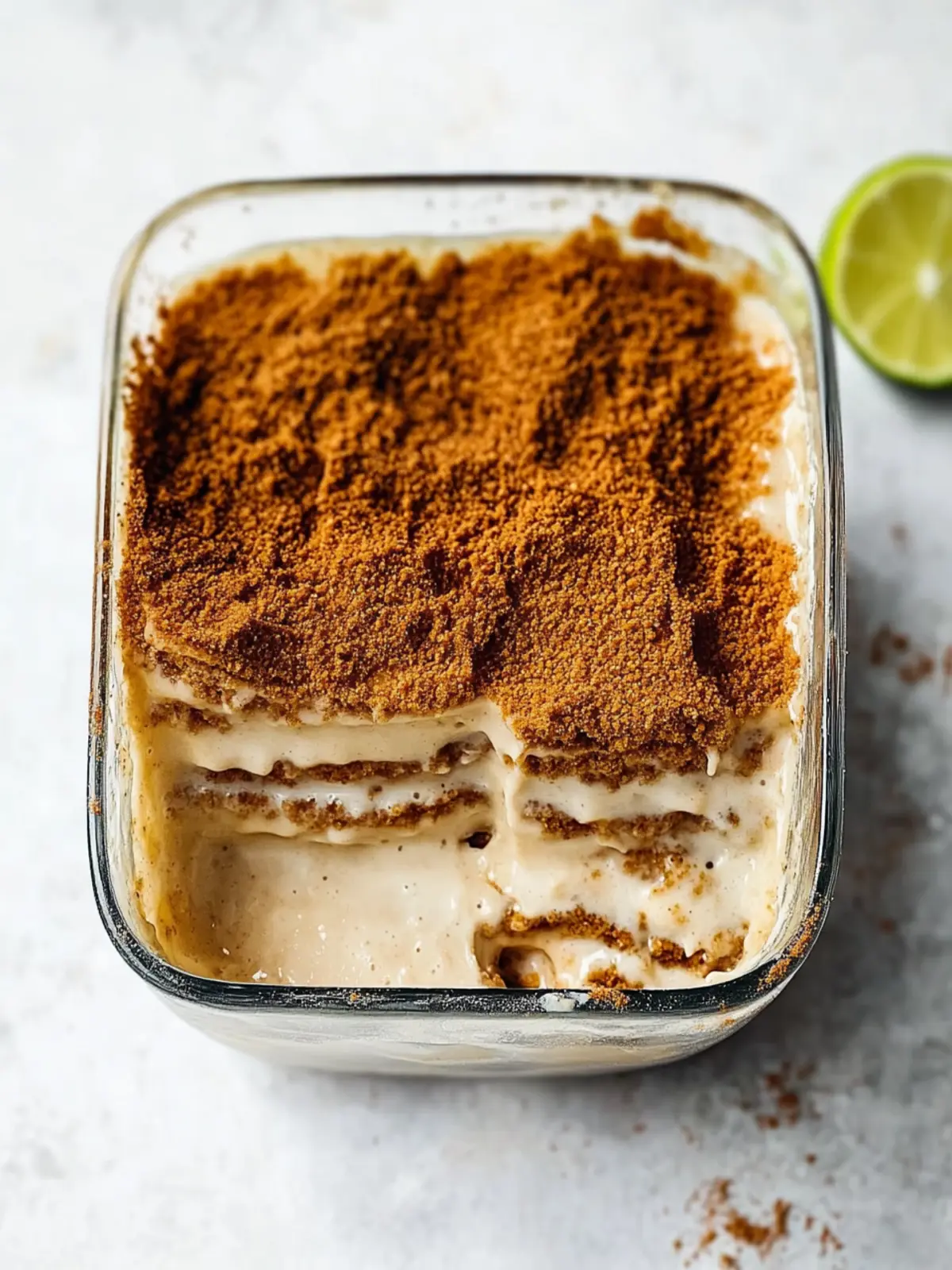 Einfache Biscoff Speculoos Tiramisu